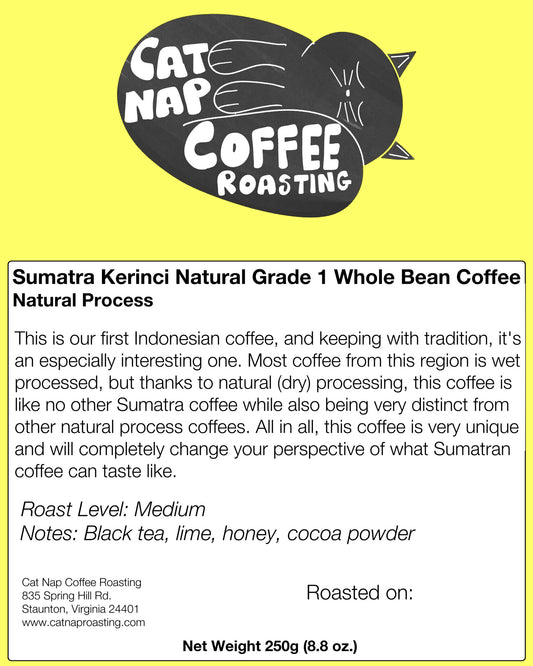 Sumatra Kerinci Natural Grade 1